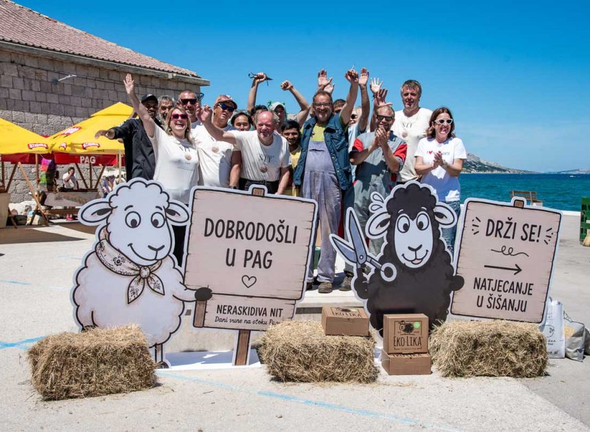 Tri dana vune na otoku Pagu