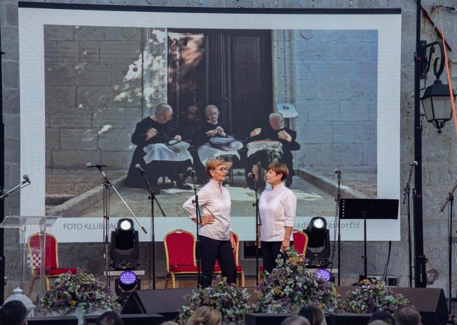Otvaranje 15. Međunarodnog festivala čipke u Pagu