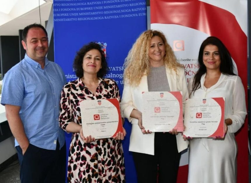 Novalja među dobitnicima oznake Hrvatski otočni proizvod