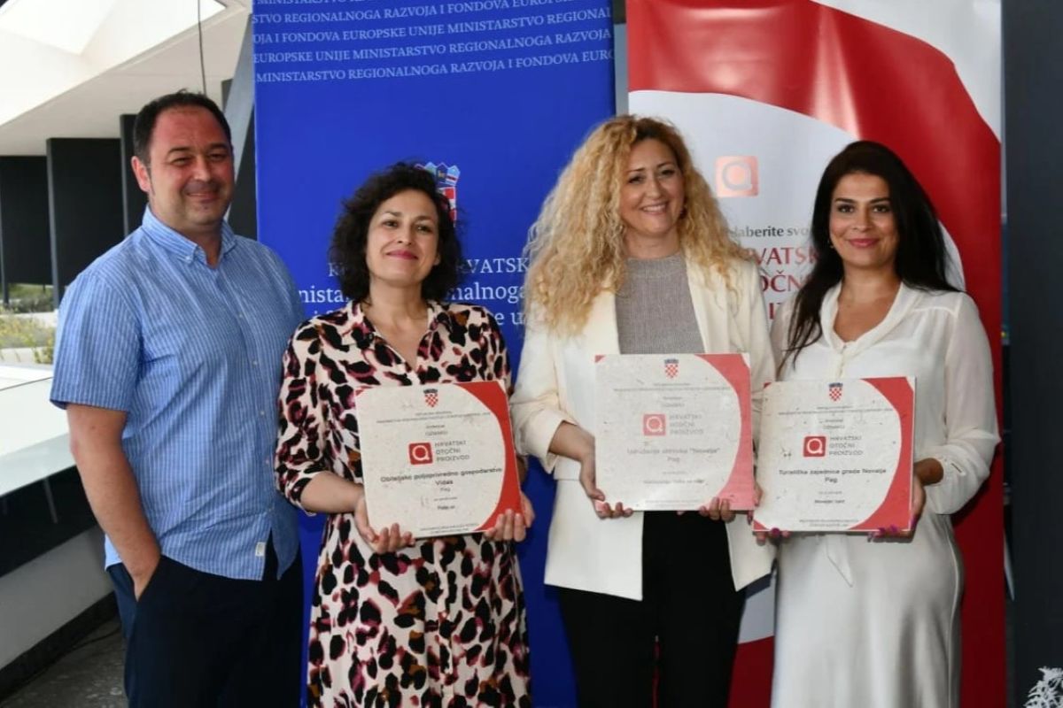 Novalja među dobitnicima oznake Hrvatski otočni proizvod