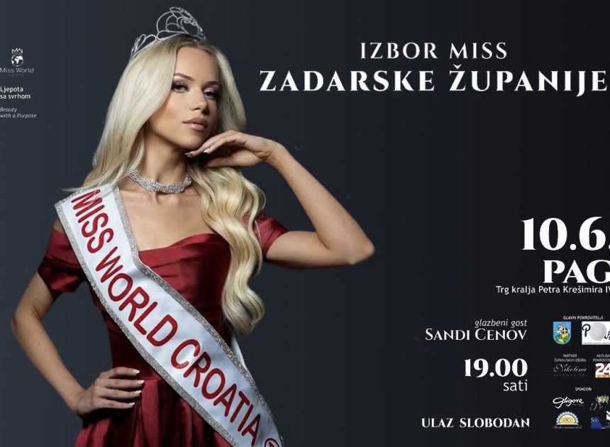 Pag domaćin izbora za Miss Zadarske županije