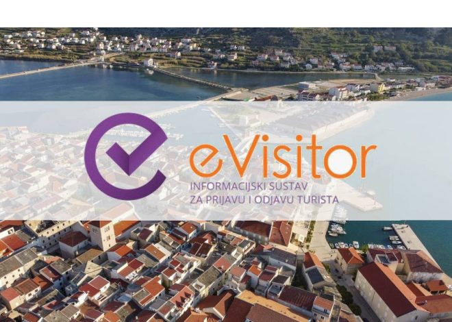 Obavijest vlasnicima kuća i stanova za odmor: Obvezna prijava boravka putem eVisitora