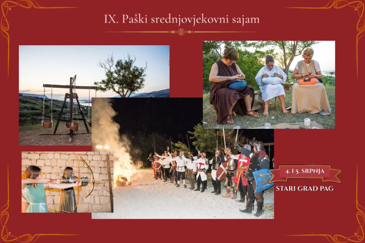 IX. Paški srednjovjekovni sajam, Stari grad, 4. i 5. srpnja 2026.