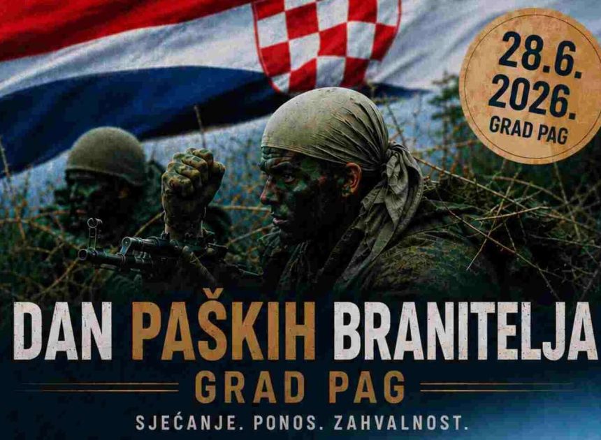U nedjelju, 28. lipnja, obilježava se Dan paških branitelja
