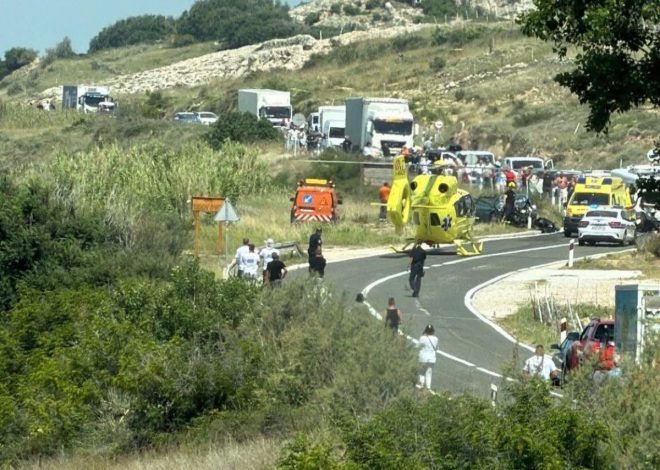 Troje ozlijeđeno u teškoj prometnoj nesreći na Pagu