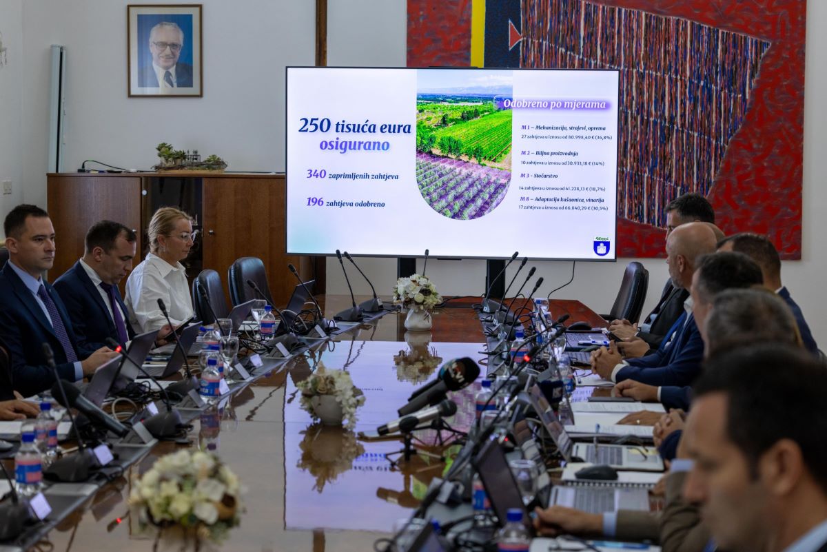 7. kolegij župana: predstavljene nove potpore poljoprivrednicima i ulaganja u infrastrukturu