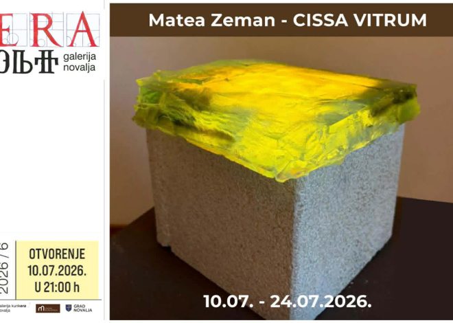 Izložba CISSA VITRUM Matee Zeman u galeriji Era