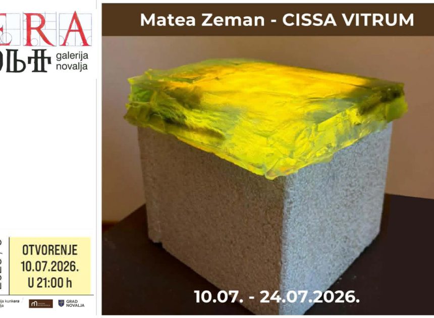 Izložba CISSA VITRUM Matee Zeman u galeriji Era
