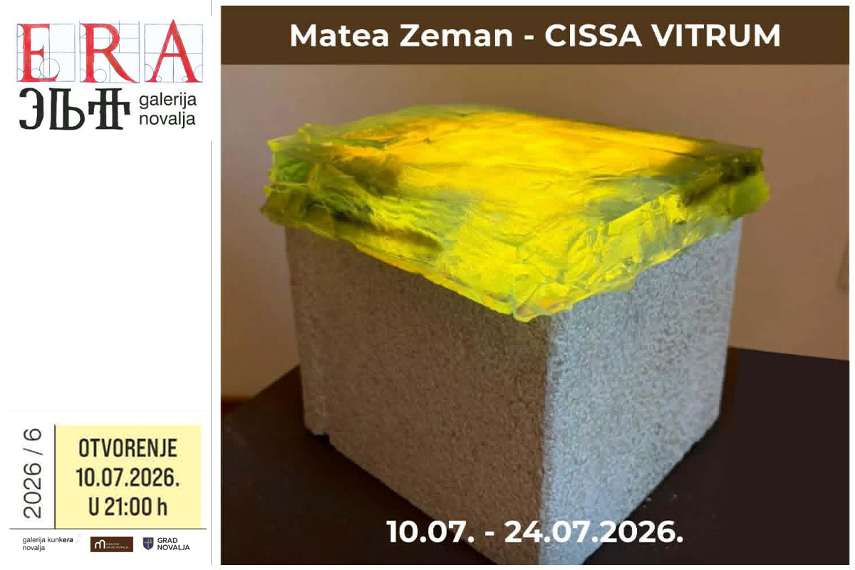 Izložba CISSA VITRUM Matee Zeman u galeriji Era