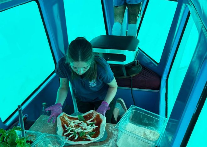 Paški D10’s Pizza Fantasista prvi je pizza brand koji je pizzu ispekao ispod morske razine