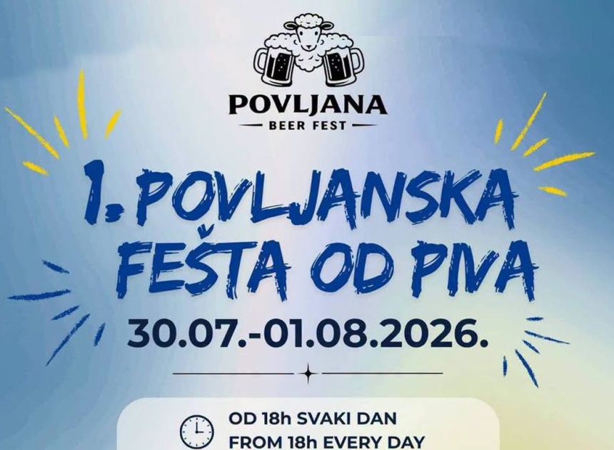 1. Povljana Beer Fest na povljanskoj rivi