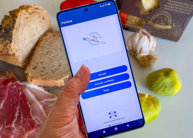 Pag na meniju dobio mobilnu aplikaciju