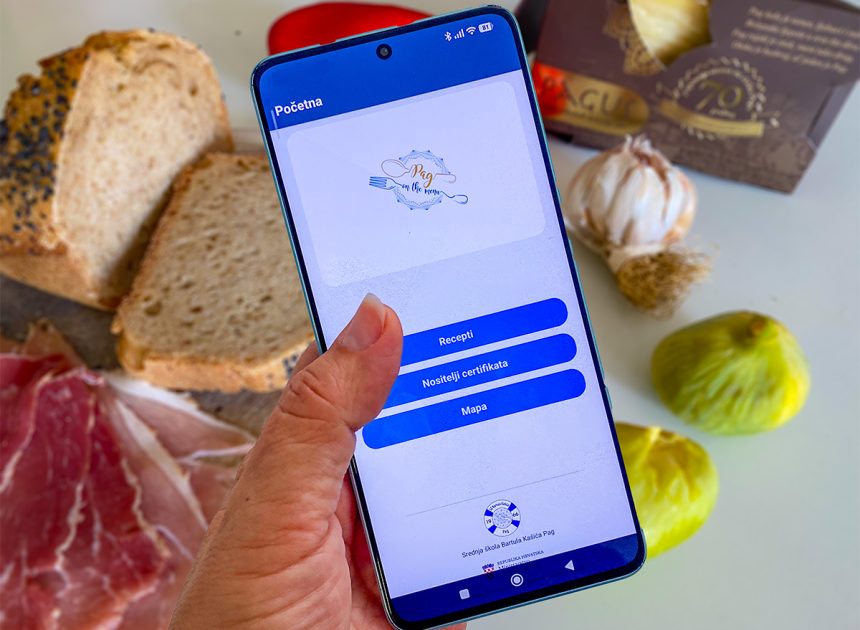 Pag na meniju dobio mobilnu aplikaciju