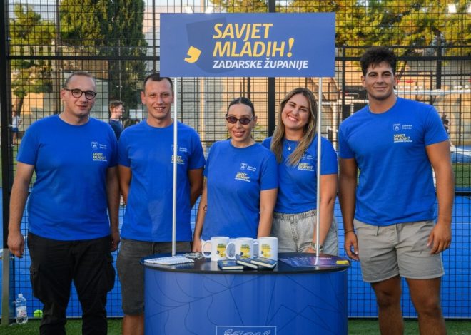 Povodom Međunarodnog dana mladih Savjet mladih Zadarske županije predstavio aktivnosti na Višnjiku