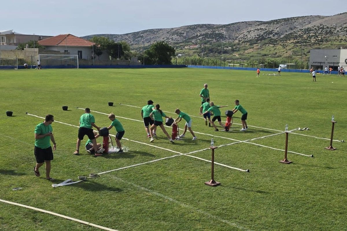 Pag domaćin 5. Susret djece VZG Križevaca i DVD-a Pag