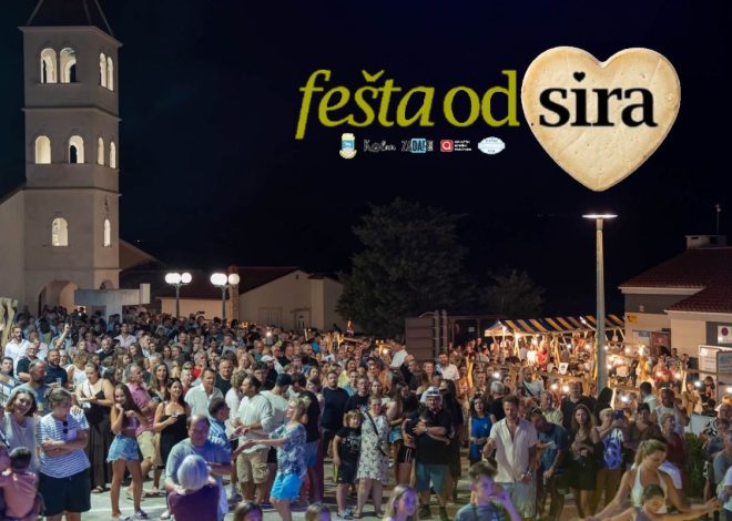 Jubilarna Fešta od sira u Kolanu slavila paški sir