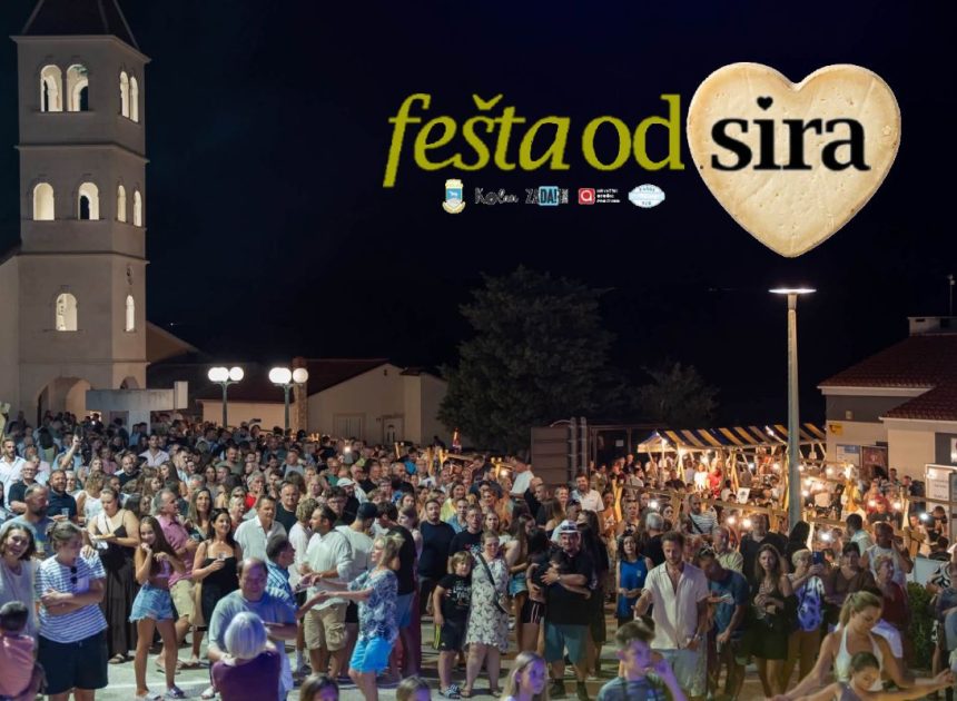 Jubilarna Fešta od sira u Kolanu slavila paški sir