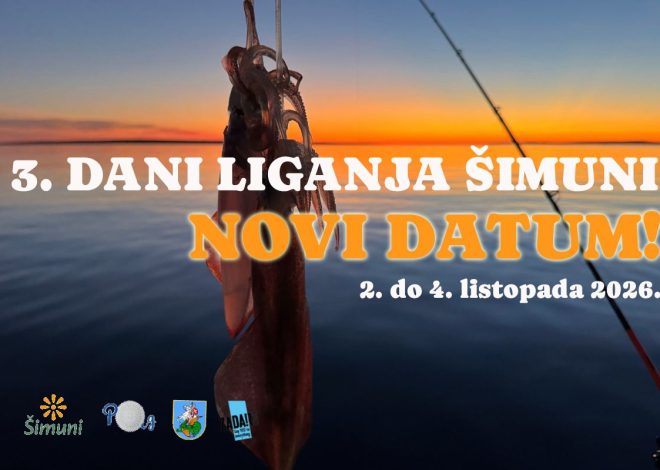 Odgoda dana liganja u Šimunima zbog lošeg vremena