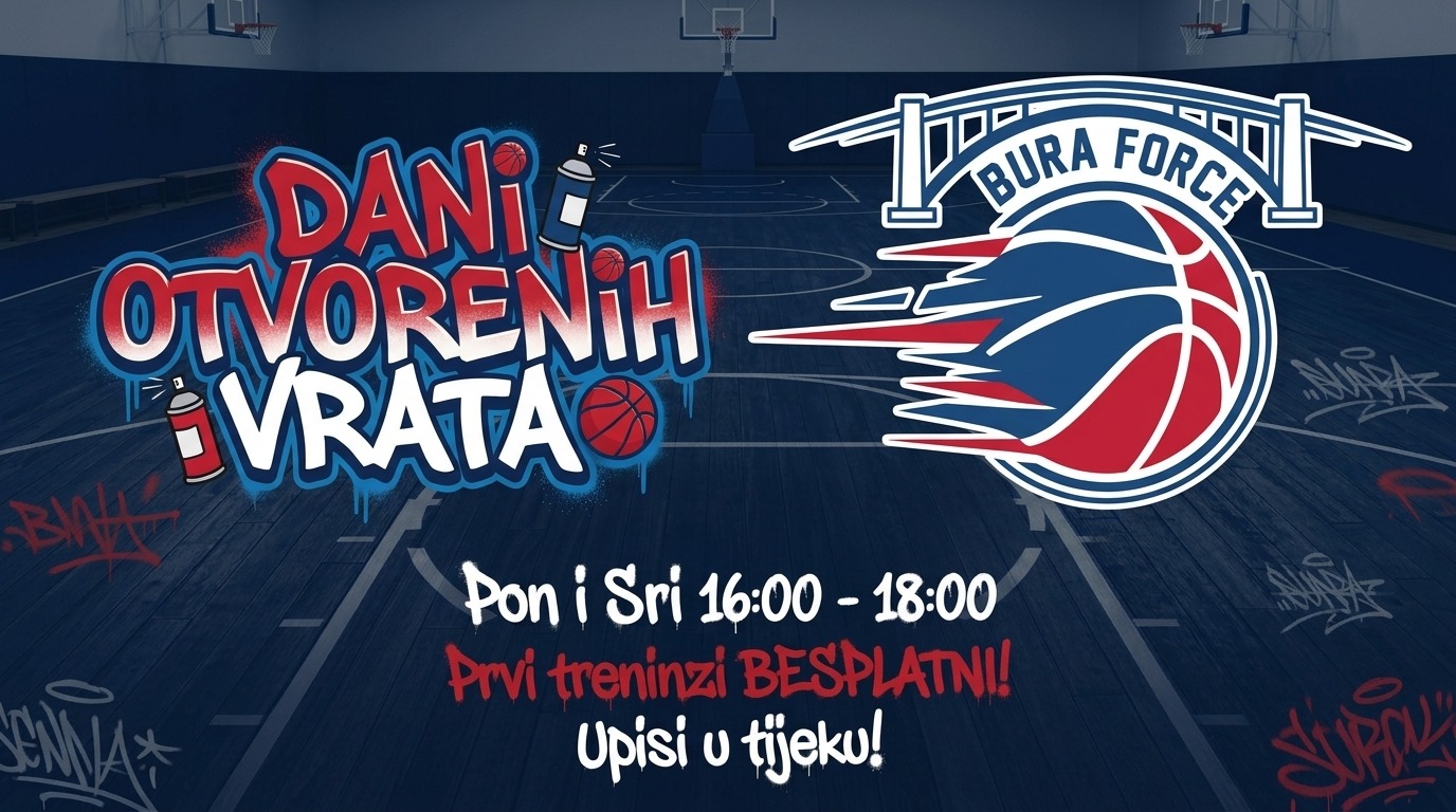 KK Bura Force poziva djecu na dane otvorenih vrata
