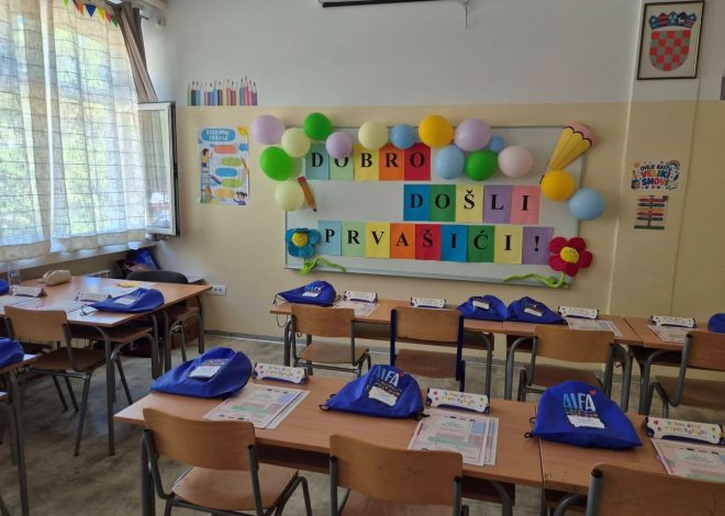 319 učenika u školskim klupama na području Grada Novalje