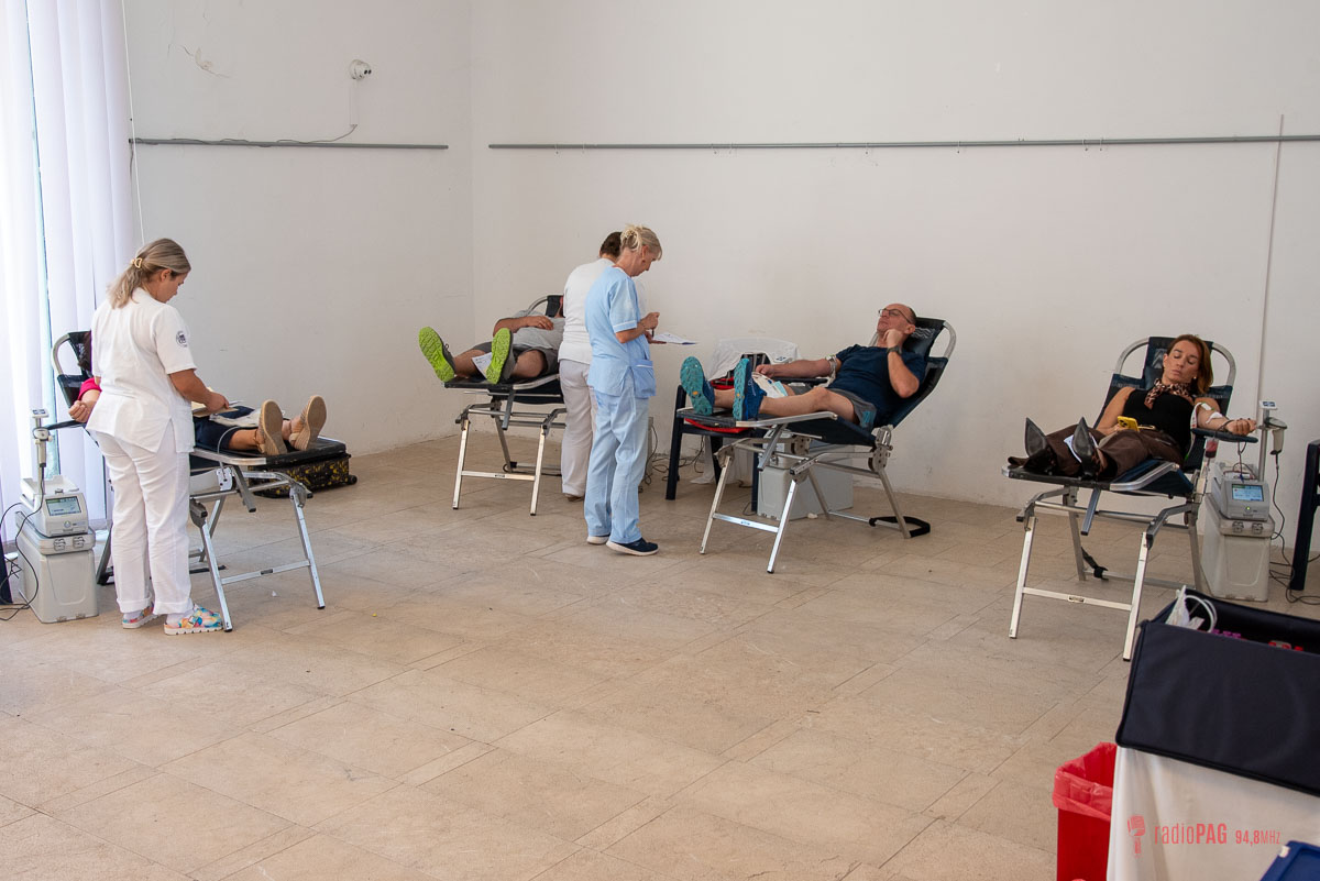 U Pagu održana akcija darivanja krvi