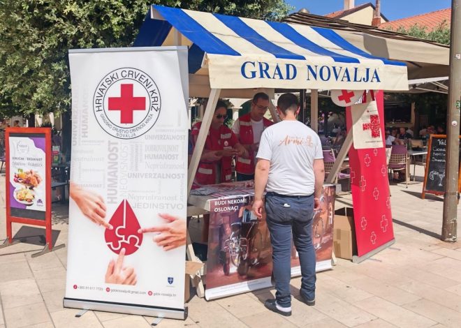 Gradsko društvo Crvenog križa Novalja obilježilo treću godišnjicu rada