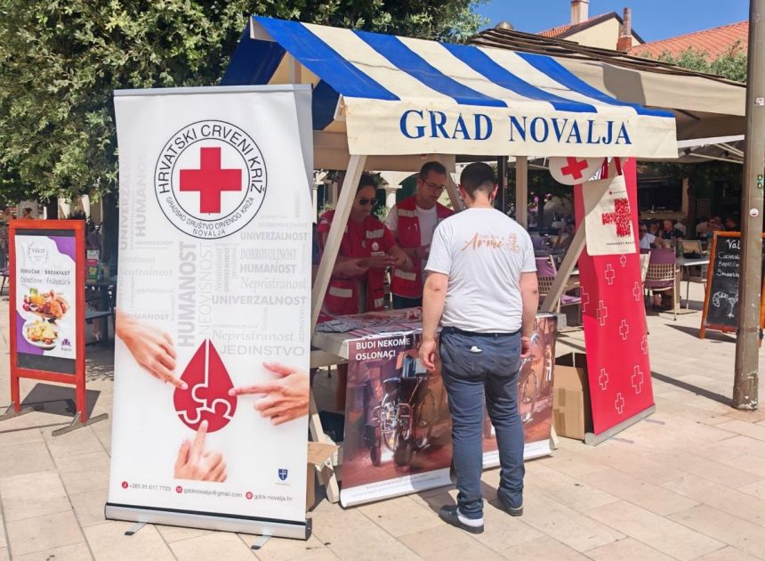 Gradsko društvo Crvenog križa Novalja obilježilo treću godišnjicu rada