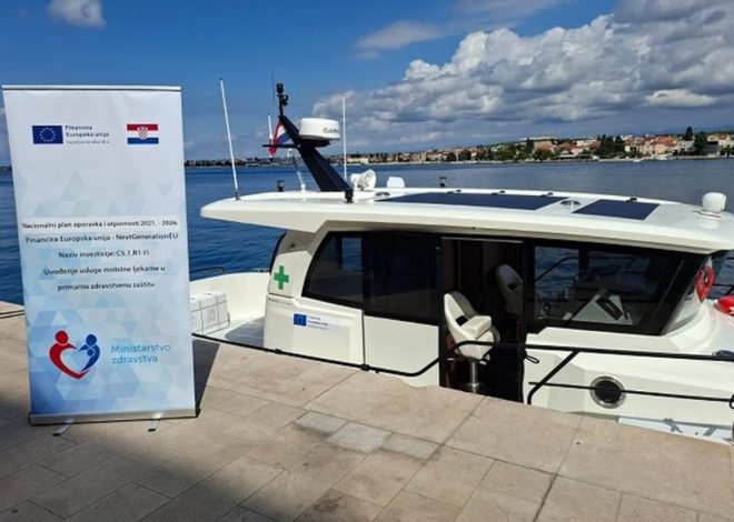 Mobilna ljekarna – brodica Zadarske županije u finalu izbora za najbolji EU projekt: podržite je svojim glasom!