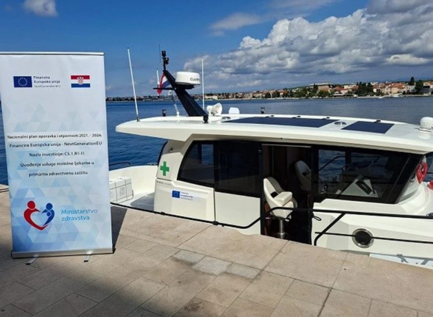 Mobilna ljekarna – brodica Zadarske županije u finalu izbora za najbolji EU projekt: podržite je svojim glasom!