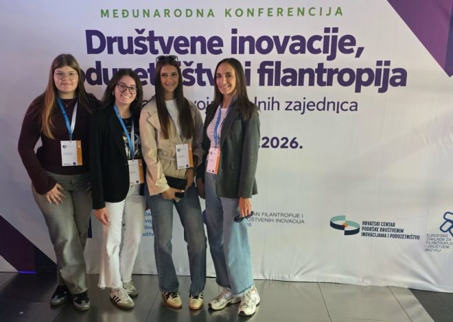 Učenice Srednje škole Bartula Kašića Pag sudjelovale na konferenciji o razvoju lokalnih zajednica