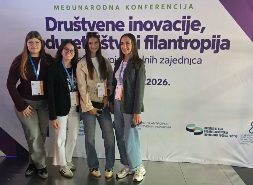 Učenice Srednje škole Bartula Kašića Pag sudjelovale na konferenciji o razvoju lokalnih zajednica