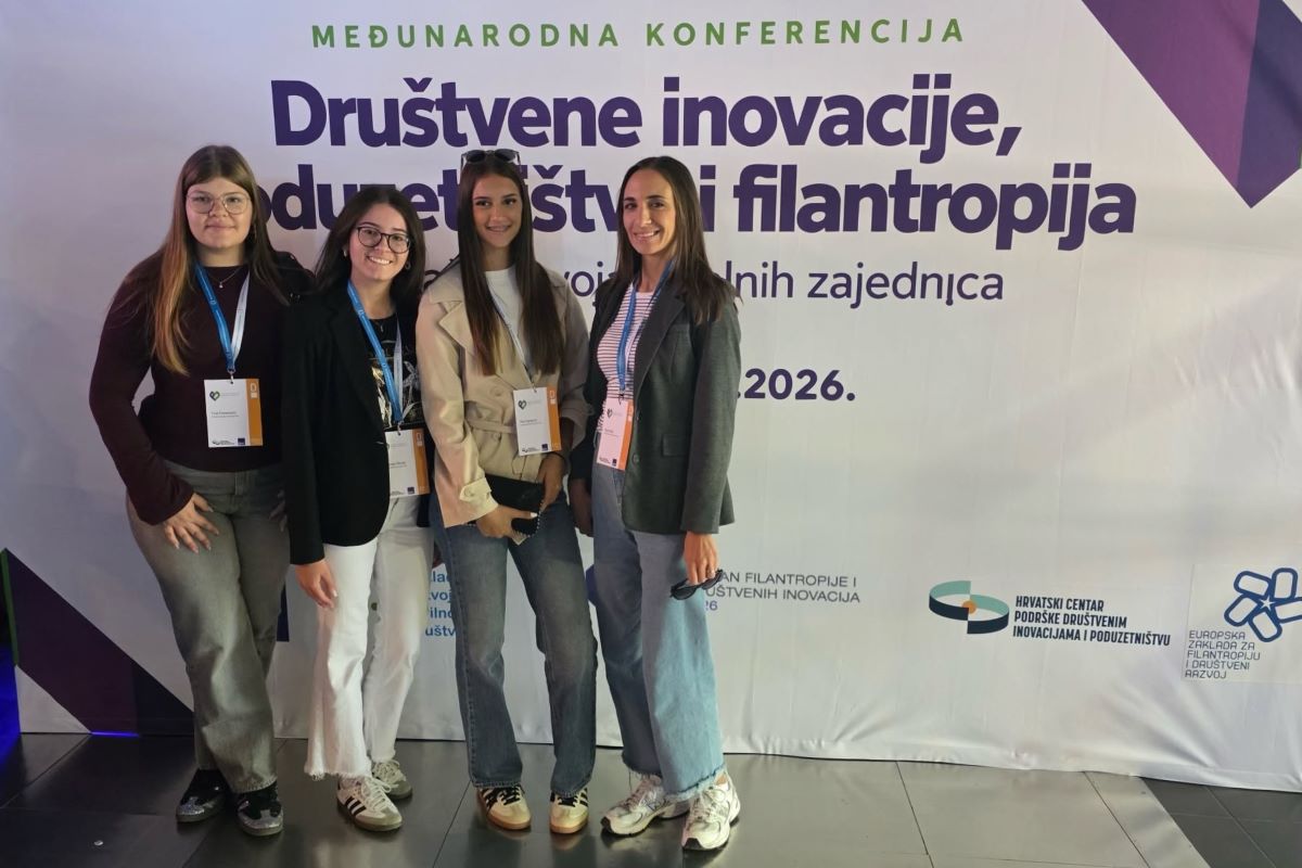 Učenice Srednje škole Bartula Kašića Pag sudjelovale na konferenciji o razvoju lokalnih zajednica