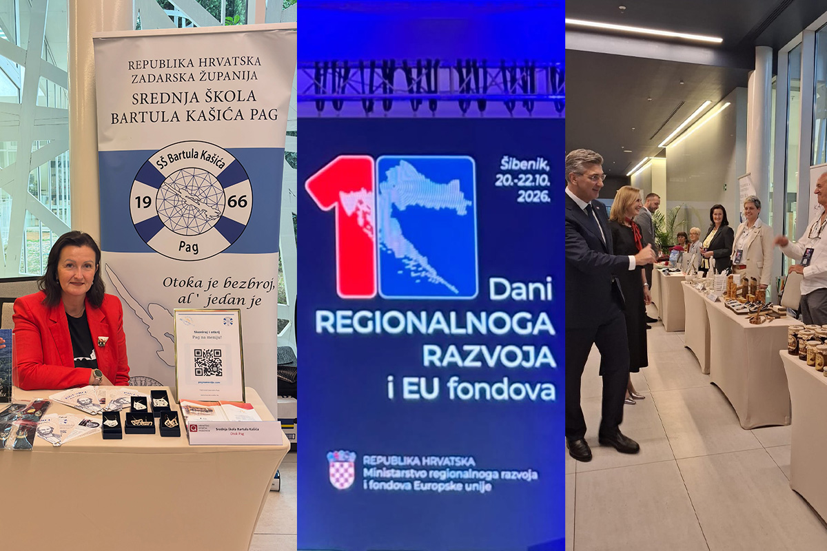 Paška baština i učenička kreativnost predstavljeni na Danima regionalnoga razvoja i EU fondova