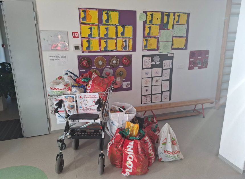 Više od dvije tone prikupljenih potrepština u akciji „Solidarnost na djelu”