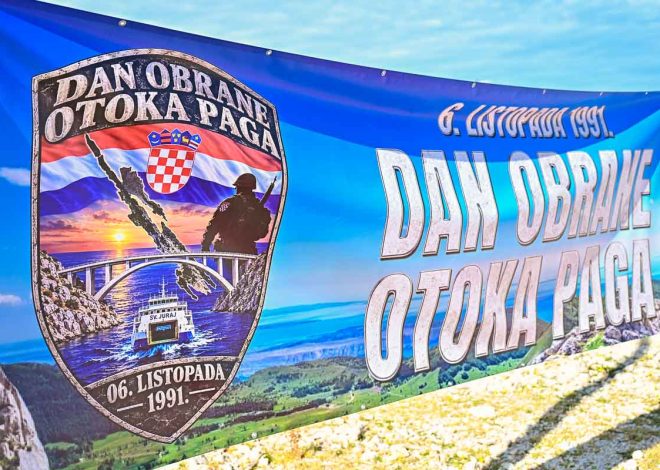 Obilježavanje Dana obrane otoka Paga