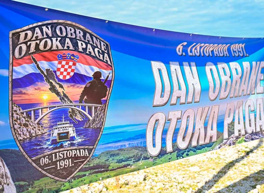 Obilježavanje Dana obrane otoka Paga