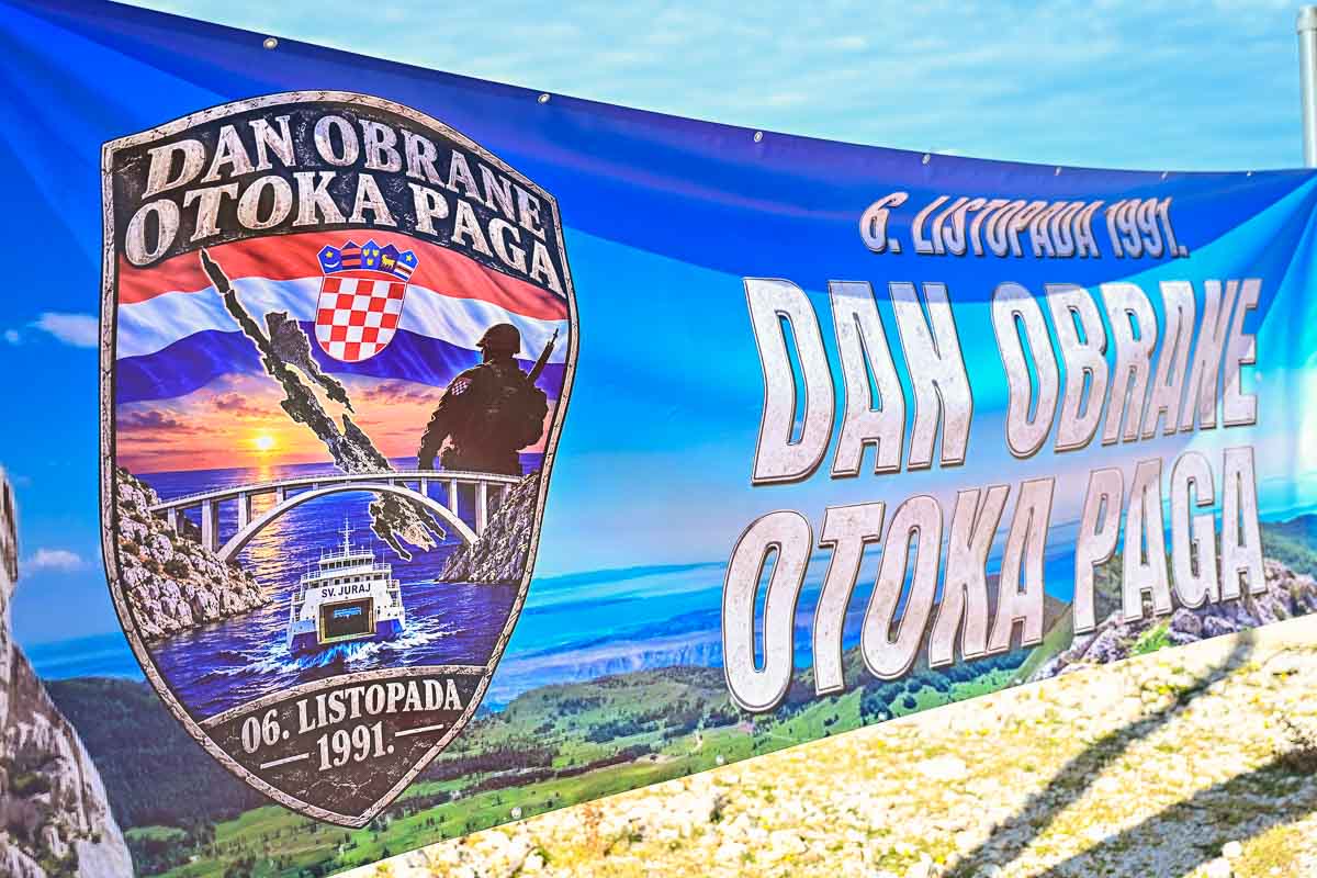 Obilježavanje Dana obrane otoka Paga