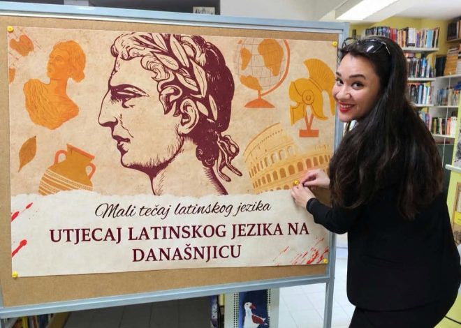 Gradska knjižnica Pag: „Od povijesti do znanosti” – mali tečaj latinskog jezika i kulture