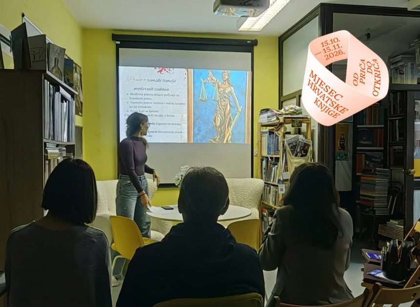 U Gradskoj knjižnici Pag održan prvi sat Malog tečaja latinskog jezika