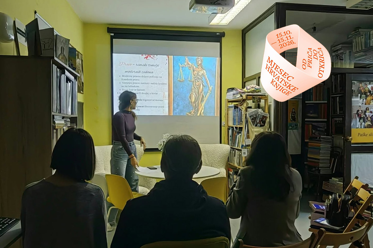 U Gradskoj knjižnici Pag održan prvi sat Malog tečaja latinskog jezika